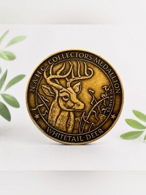 North American Hunting Club Token Coin Medallion Series 01 White Tail Deer